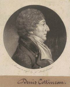 Dennis Nicholas Cottineau by Charles B. J. Févret de Saint Mémin