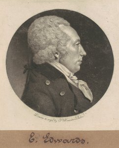Edward Edwards by Charles B. J. Févret de Saint Mémin