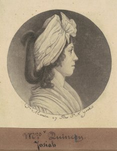 Eliza Susan Morton Quincy by Charles B. J. Févret de Saint Mémin
