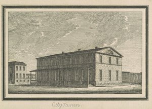 Esperanza, City Tavern by Charles B. J. Févret de Saint Mémin