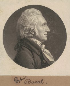 Gabriel Duvall by Charles B. J. Févret de Saint Mémin