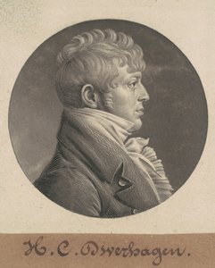 H. C. Dwerhagen by Charles B. J. Févret de Saint Mémin