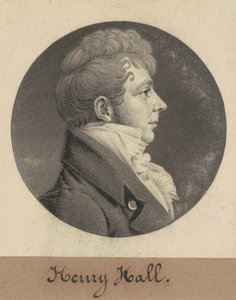 Henry Hall by Charles B. J. Févret de Saint Mémin