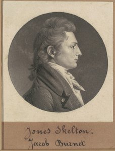 Jacob Burnet by Charles B. J. Févret de Saint Mémin