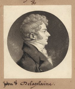 John F. Delaplaine by Charles B. J. Févret de Saint Mémin
