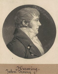 John Irving by Charles B. J. Févret de Saint Mémin