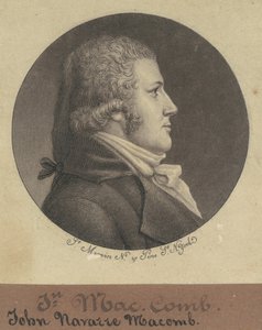 John Navarre Macomb by Charles B. J. Févret de Saint Mémin