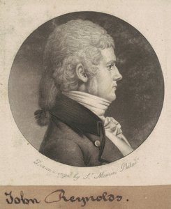 John Reynolds by Charles B. J. Févret de Saint Mémin