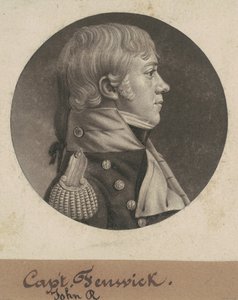 John Roger Fenwick by Charles B. J. Févret de Saint Mémin
