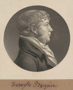 Joseph Bryan by Charles B. J. Févret de Saint Mémin