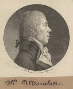 Joseph Mouchet by Charles B. J. Févret de Saint Mémin