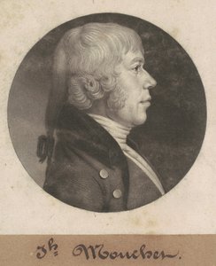 Joseph Mouchet by Charles B. J. Févret de Saint Mémin