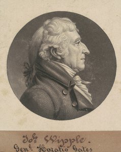 Joseph Whipple by Charles B. J. Févret de Saint Mémin