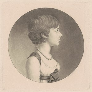 Louisa DuPonceau by Charles B. J. Févret de Saint Mémin