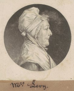 Martha Lampley Levy by Charles B. J. Févret de Saint Mémin