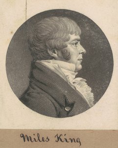 Miles King, Jr. by Charles B. J. Févret de Saint Mémin