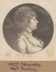Mrs. James Henderson Imlay by Charles B. J. Févret de Saint Mémin