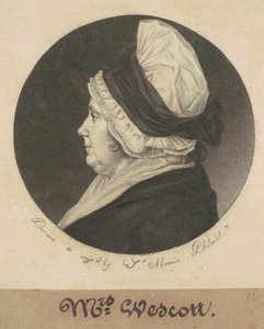 Patience Story Wescott by Charles B. J. Févret de Saint Mémin