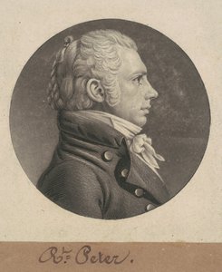 Robert Peter, Jr. by Charles B. J. Févret de Saint Mémin