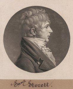 S. Sterett by Charles B. J. Févret de Saint Mémin