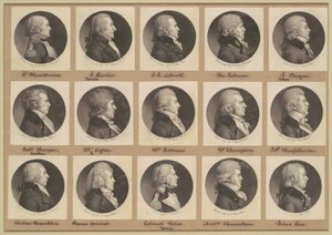 Saint-Mémin Collection of Portraits, Group 12 by Charles B. J. Févret de Saint Mémin