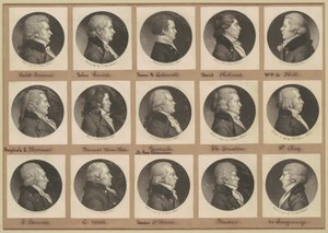 Saint-Mémin Collection of Portraits, Group 13 by Charles B. J. Févret de Saint Mémin