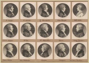 Saint-Mémin Collection of Portraits, Group 21 by Charles B. J. Févret de Saint Mémin