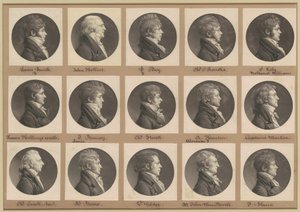 Saint-Mémin Collection of Portraits, Group 28 by Charles B. J. Févret de Saint Mémin