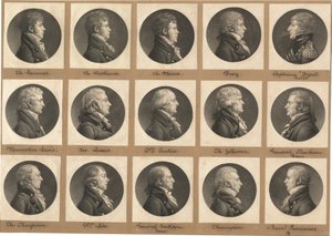 Saint-Mémin Collection of Portraits, Group 31 by Charles B. J. Févret de Saint Mémin