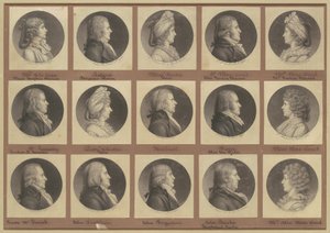 Saint-Mémin Collection of Portraits, Group 4 by Charles B. J. Févret de Saint Mémin