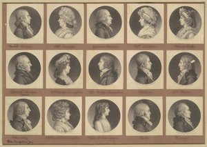 Saint-Mémin Collection of Portraits, Group 5 by Charles B. J. Févret de Saint Mémin