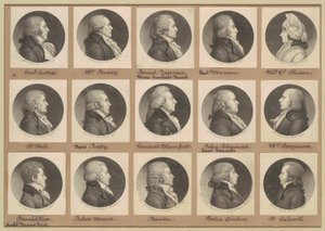 Saint-Mémin Collection of Portraits, Group 8 by Charles B. J. Févret de Saint Mémin