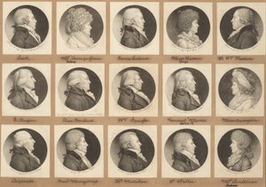 Saint-Mémin Collection of Portraits, Group 9 by Charles B. J. Févret de Saint Mémin
