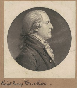 Saint George Tucker by Charles B. J. Févret de Saint Mémin