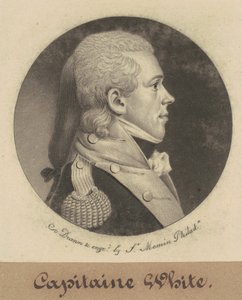 Samuel White by Charles B. J. Févret de Saint Mémin