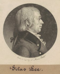 Silas Lee by Charles B. J. Févret de Saint Mémin