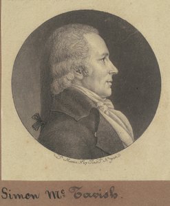 Simon McTavish by Charles B. J. Févret de Saint Mémin