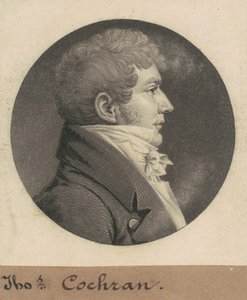 Thomas Cochran by Charles B. J. Févret de Saint Mémin