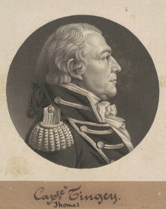 Thomas Tingey by Charles B. J. Févret de Saint Mémin
