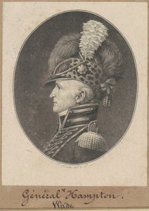 Wade Hampton by Charles B. J. Févret de Saint Mémin