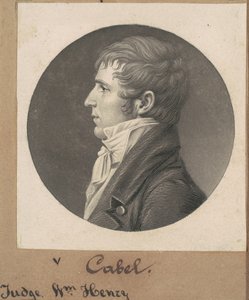 William H. Cabell by Charles B. J. Févret de Saint Mémin