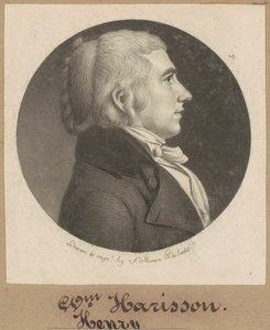 William Henry Harrison by Charles B. J. Févret de Saint Mémin
