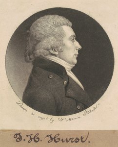 William Hurst by Charles B. J. Févret de Saint Mémin