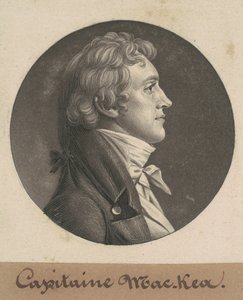 William MacRea by Charles B. J. Févret de Saint Mémin
