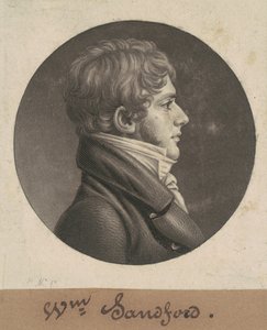 William Sanford by Charles B. J. Févret de Saint Mémin