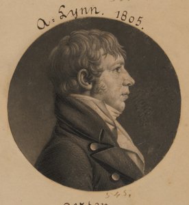 Adam Lynn by Charles Balthazar Julien Févret de Saint-Mémin