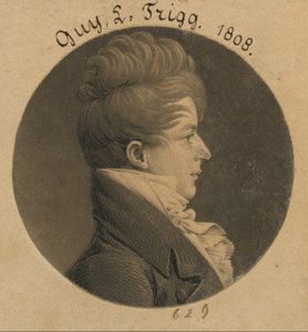Guy L. Trigg by Charles Balthazar Julien Févret de Saint-Mémin