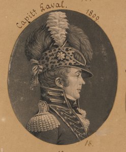 Jacint Laval by Charles Balthazar Julien Févret de Saint-Mémin