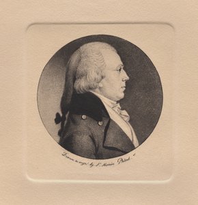 John Bohlen by Charles Balthazar Julien Févret de Saint-Mémin