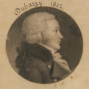 John Dubarry by Charles Balthazar Julien Févret de Saint-Mémin